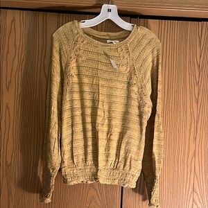 Women's Mustard Sweater